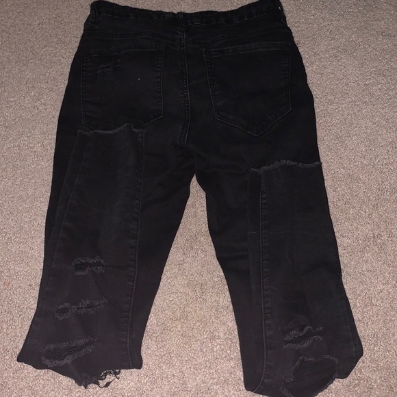 skinny ripped jeans - Picture 4 of 5